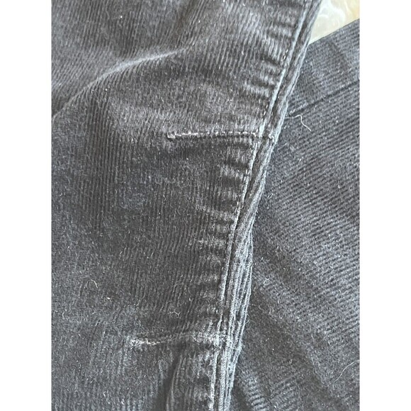 Helmet Lang Size 25 Black Skinny Straight Leg Corduroy Pants 28x26.5 - Picture 11 of 12